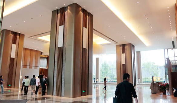 Office building lobby